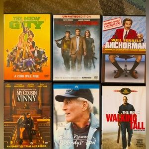 📀📀📀 Bundle of 6 Preloved Dvd’s Make it a movie night 🍿🍿🍿